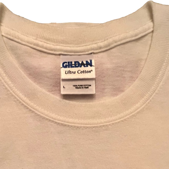 Kanye West *vintage* 2007 Glow In The Dark Tour tee, white, size large - Picture 3 of 3